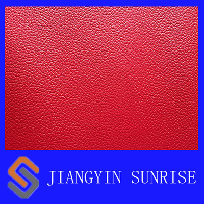 कस्टम फर्नीचर लाल कृत्रिम चमड़े के कपड़े सुरक्षात्मक सोफा कवर के लिए