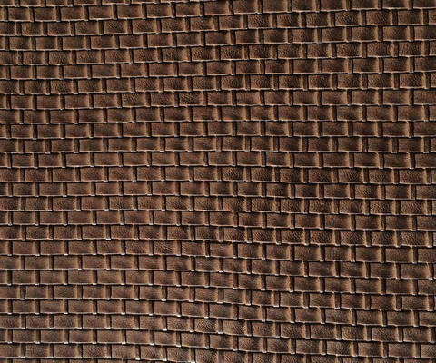 स्टीरियो प्रभाव अशुद्ध चमड़ा कपड़ा के लिए हैंडबैग / असबाब रंग स्थिरता ग्रेड 3 - 4